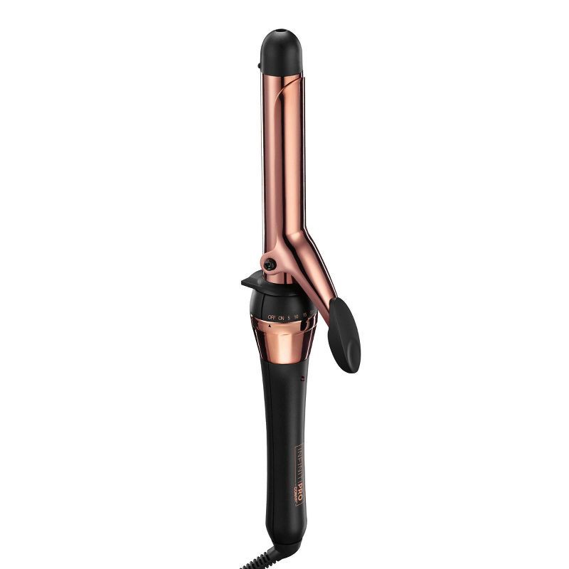 slide 1 of 5, Conair InfinitiPro Curling Iron - Rose Gold - 1", 1 ct
