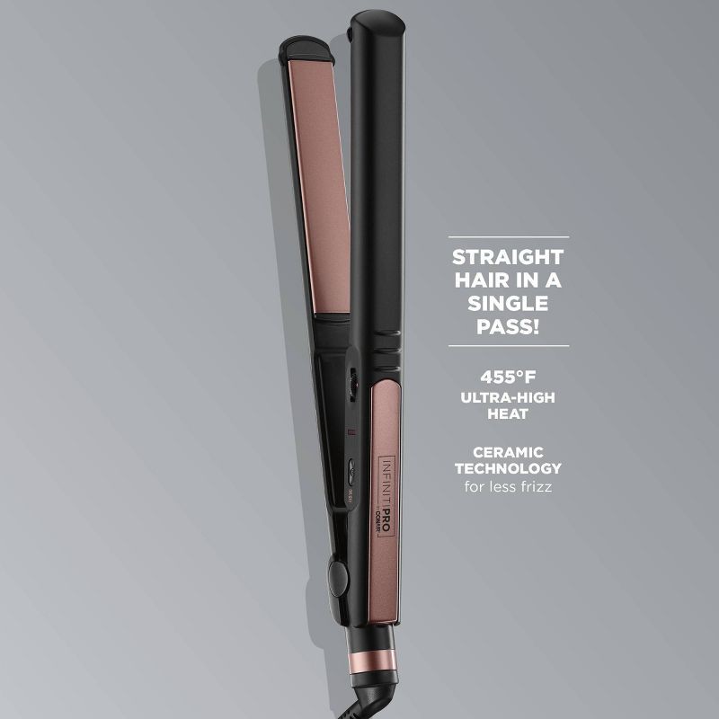 slide 3 of 10, Conair InfinitiPro Flat Iron - 1", 1 ct