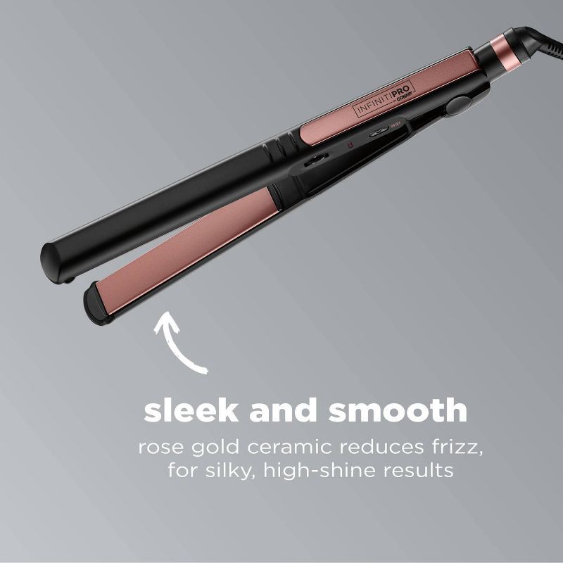 slide 4 of 10, Conair InfinitiPro Flat Iron - 1", 1 ct