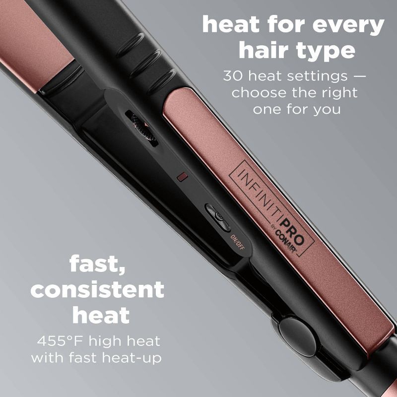 slide 5 of 10, Conair InfinitiPro Flat Iron - 1", 1 ct