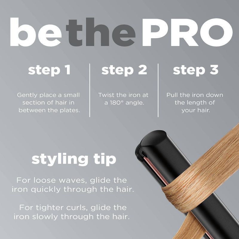 slide 6 of 10, Conair InfinitiPro Flat Iron - 1", 1 ct