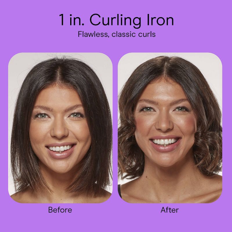 slide 9 of 10, Conair Double Ceramic 1" Curling Iron, 1 ct