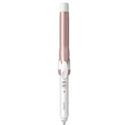 Conair Double Ceramic 1" Curling Iron: All Hair Types, 60 Sec Heat Time, 30 Heat Settings, Max 400°F Heat Output