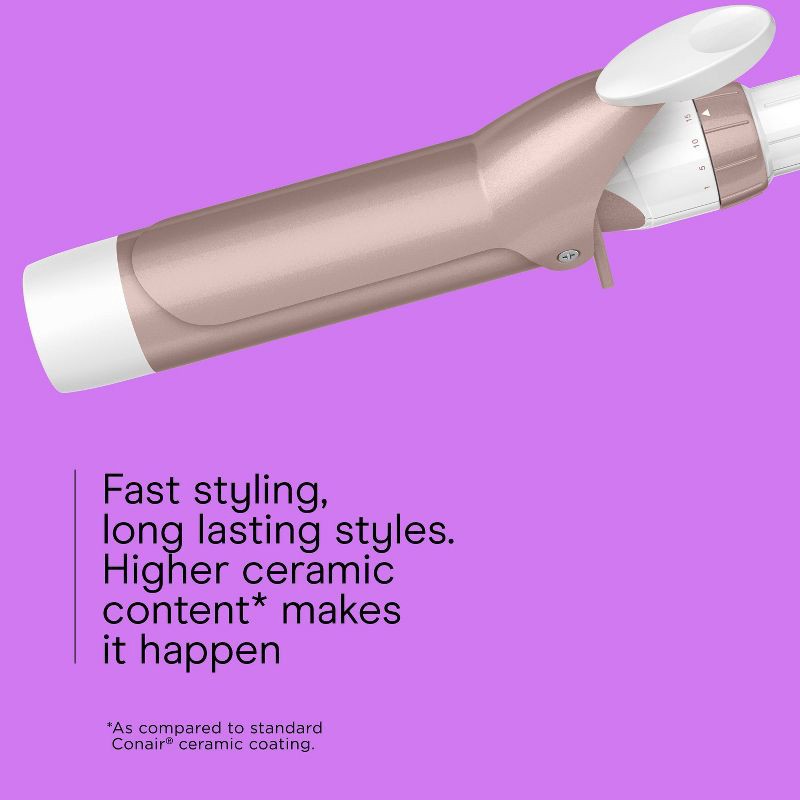 slide 4 of 10, Conair Double Ceramic 1.5" Curling Iron, 1 ct