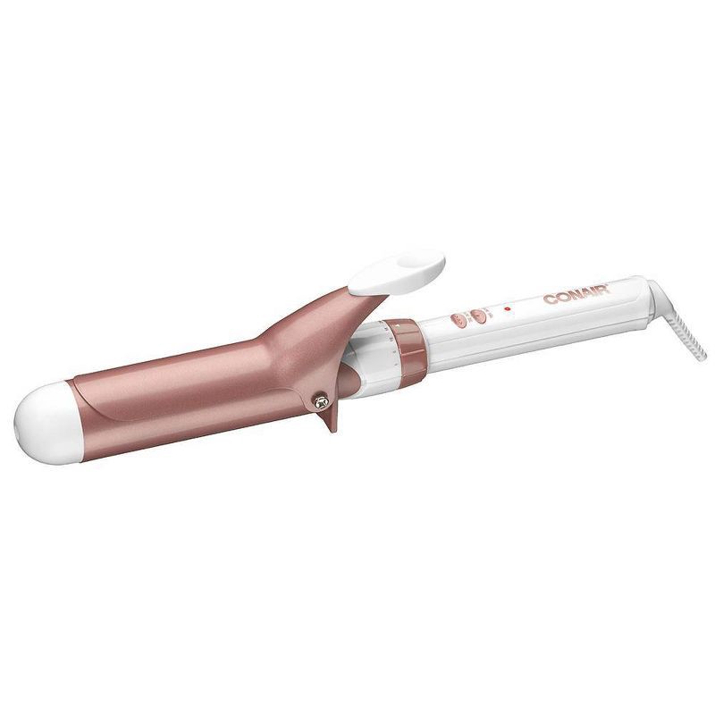 slide 7 of 7, Conair Double Ceramic Rose Gold Curling Iron - 1.5", 1 ct