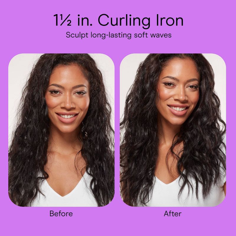 slide 9 of 10, Conair Double Ceramic 1.5" Curling Iron, 1 ct