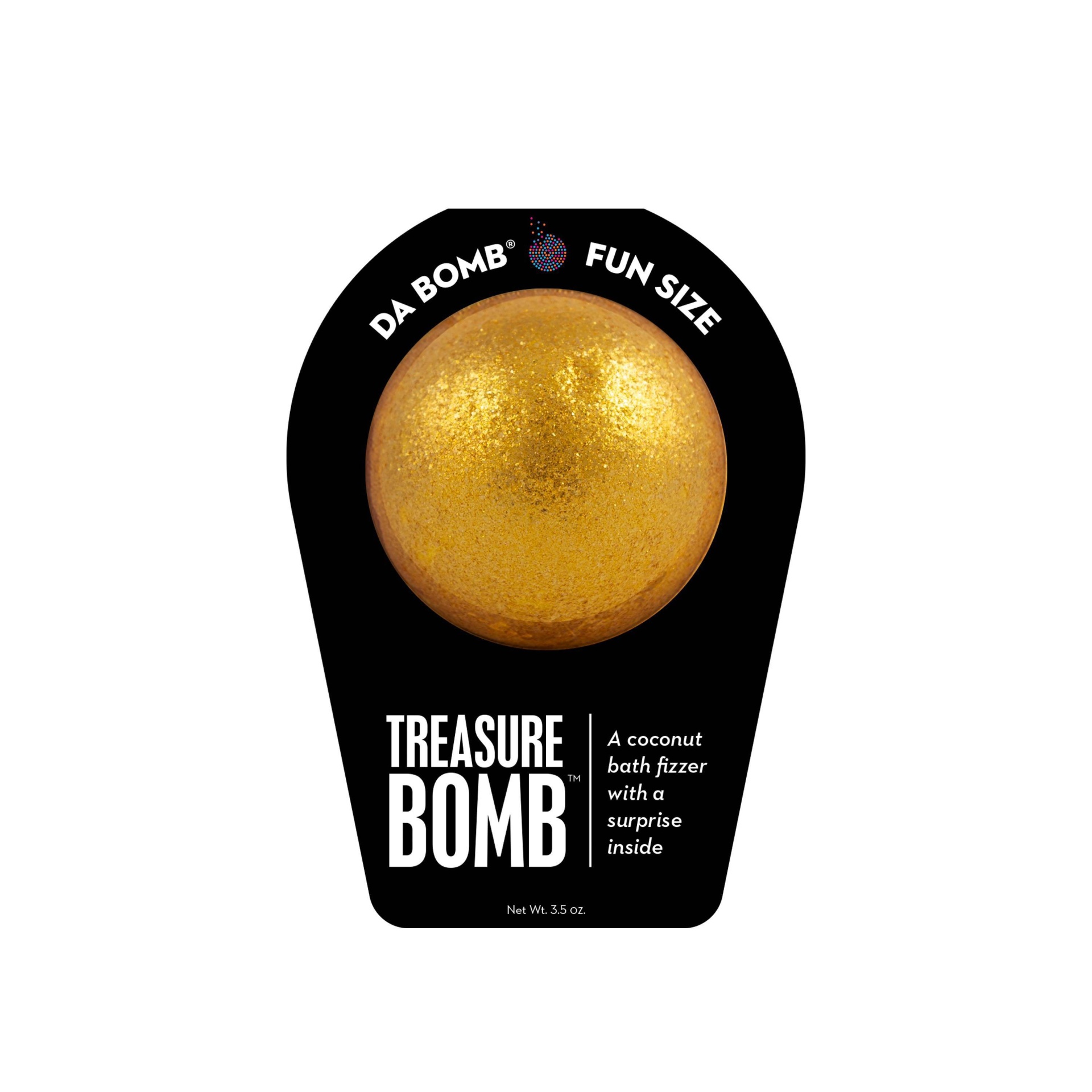 slide 1 of 3, Da Bomb Bath Fizzers Treasure Bath Bomb - 3.5oz, 3.5 oz
