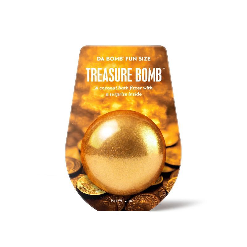 slide 1 of 5, Da Bomb Bath Fizzers Treasure Bath Bomb - 3.5oz, 3.5 oz