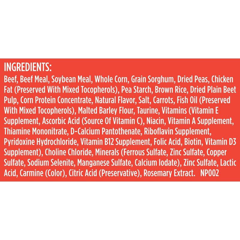 slide 8 of 9, Rachael Ray Nutrish Real Beef, Pea & Brown Rice Recipe Flavor Dry Dog Food - 40lbs, 40 lb