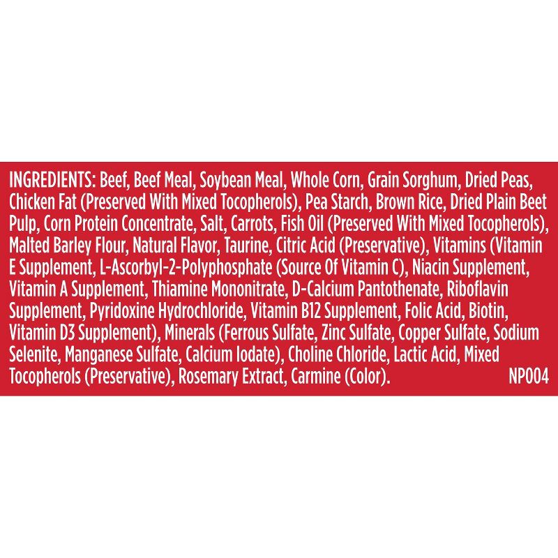 slide 10 of 11, Nutrish Whole Health Blend Real Beef, Pea & Brown Rice Recipe Dry Dog Food - 40lbs, 40 lb