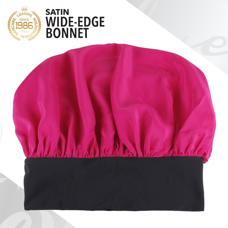 slide 4 of 6, Evolve Products Satin Wide Edge Bonnet, 1 ct