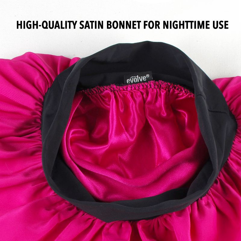 slide 5 of 6, Evolve Products Satin Wide Edge Bonnet, 1 ct