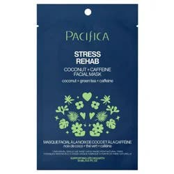 Pacifica Stress Rehab Coconut and Caffeine Face Mask - 0.67 fl oz