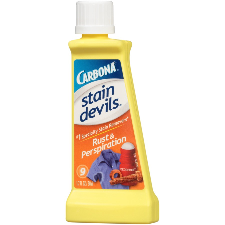 slide 2 of 6, Carbona Stain Devils Stain Remover Rust & Perspiration Bottle - 1.7 Fl. Oz., 1.7 fl oz