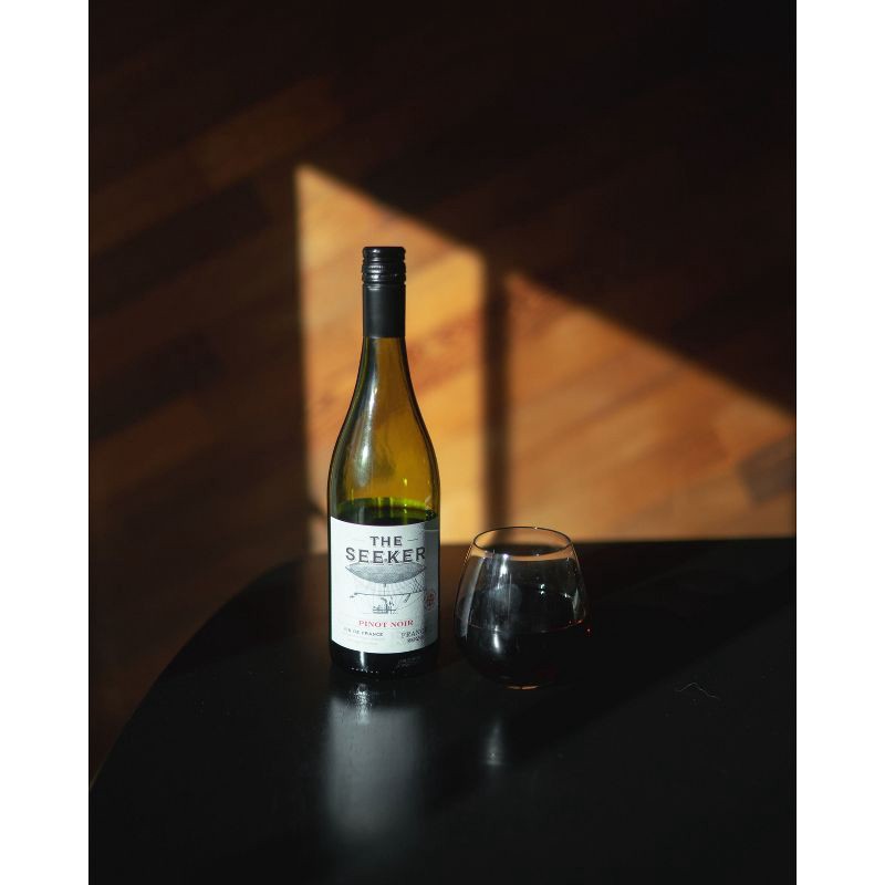 slide 4 of 5, The Seeker Pinot Noir Red Wine - 750ml Bottle, 750 ml