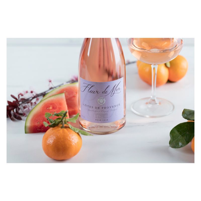 slide 2 of 4, Fleur de Mer French Rose Wine - 750ml Bottle, 750 ml