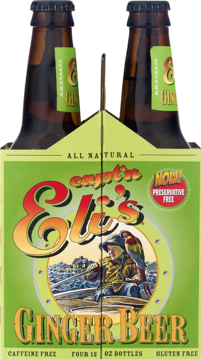 slide 3 of 13, Capt'n Eli's Ginger Beer - 4 ct, 4 ct