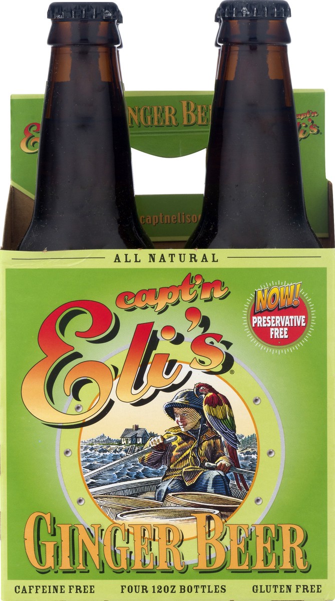 slide 5 of 13, Capt'n Eli's Ginger Beer - 4 ct, 4 ct