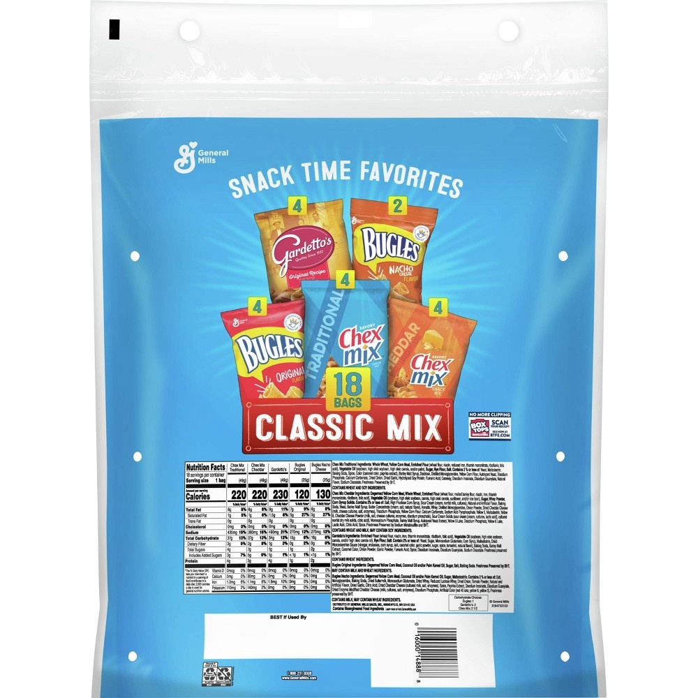 slide 6 of 10, Chex Mix Snack Time Favorites Classic Mix, 12 oz