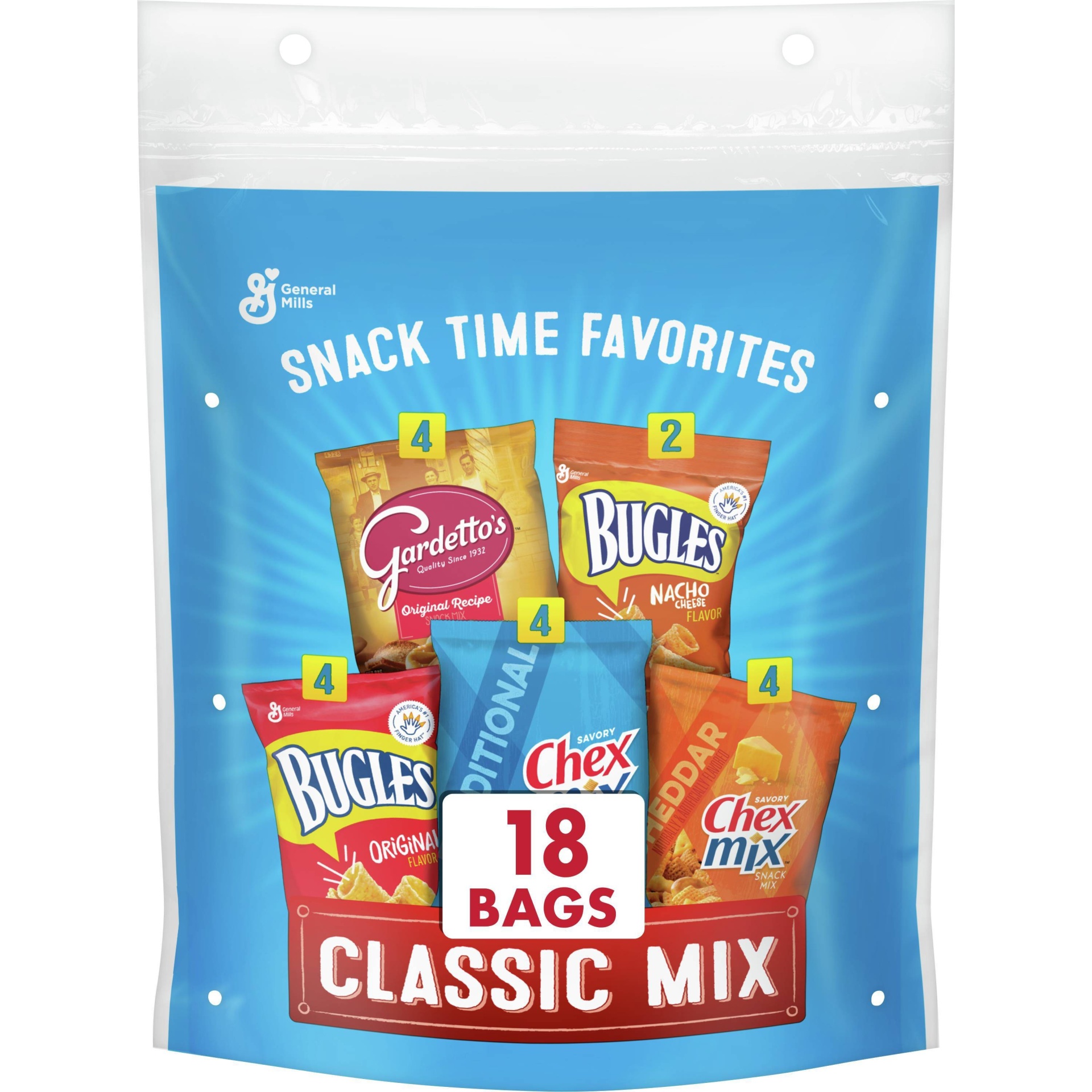 slide 1 of 10, Chex Mix Snack Time Favorites Classic Mix, 12 oz