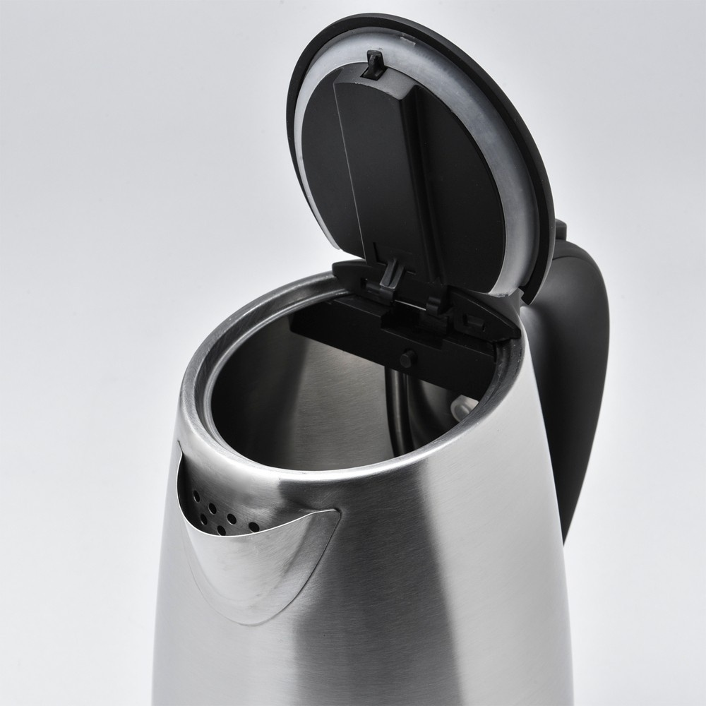 slide 2 of 9, Aroma Electric Kettle - Stainless Steel, 1.7 liter