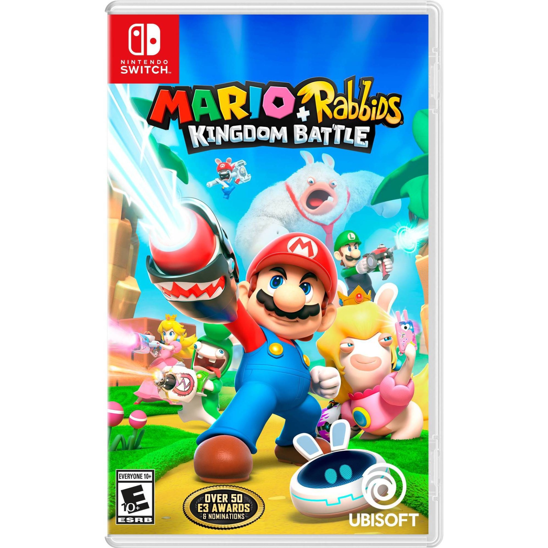 slide 1 of 7, Mario + Rabbids: Kingdom Battle - Nintendo Switch, 1 ct