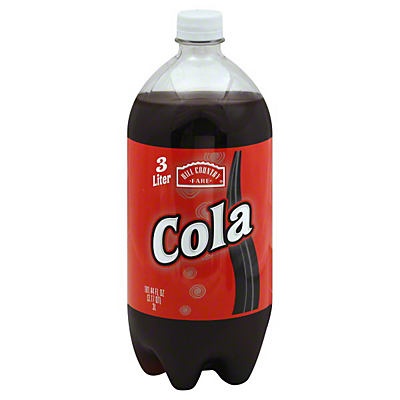 slide 1 of 1, Hill Country Fare Cola - 3 liter, 3 liter