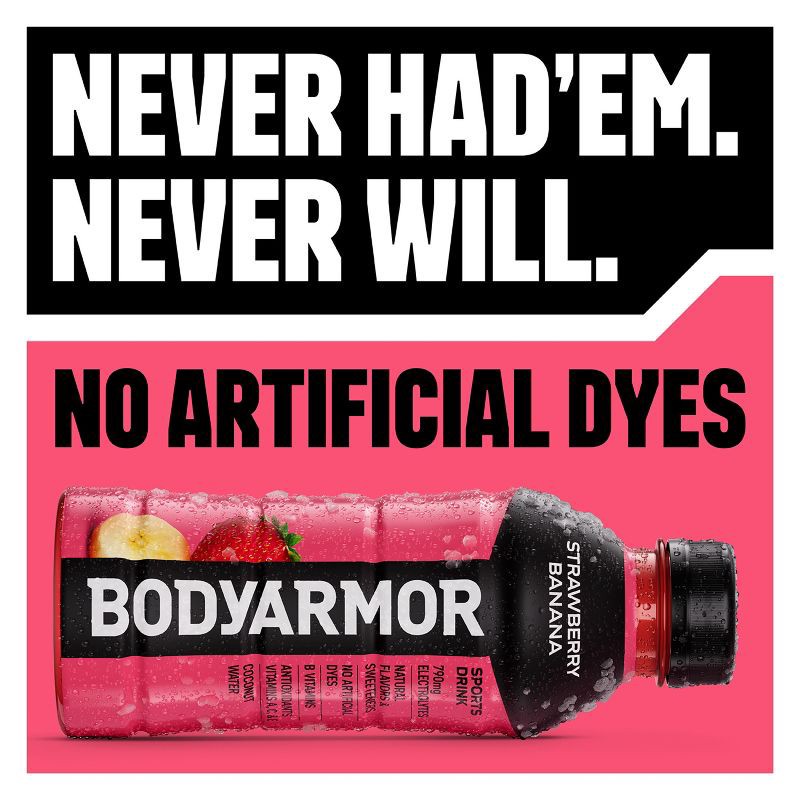 slide 3 of 6, BODYARMOR LYTE Blueberry Pomegranate - 16 fl oz Bottle, 16 fl oz