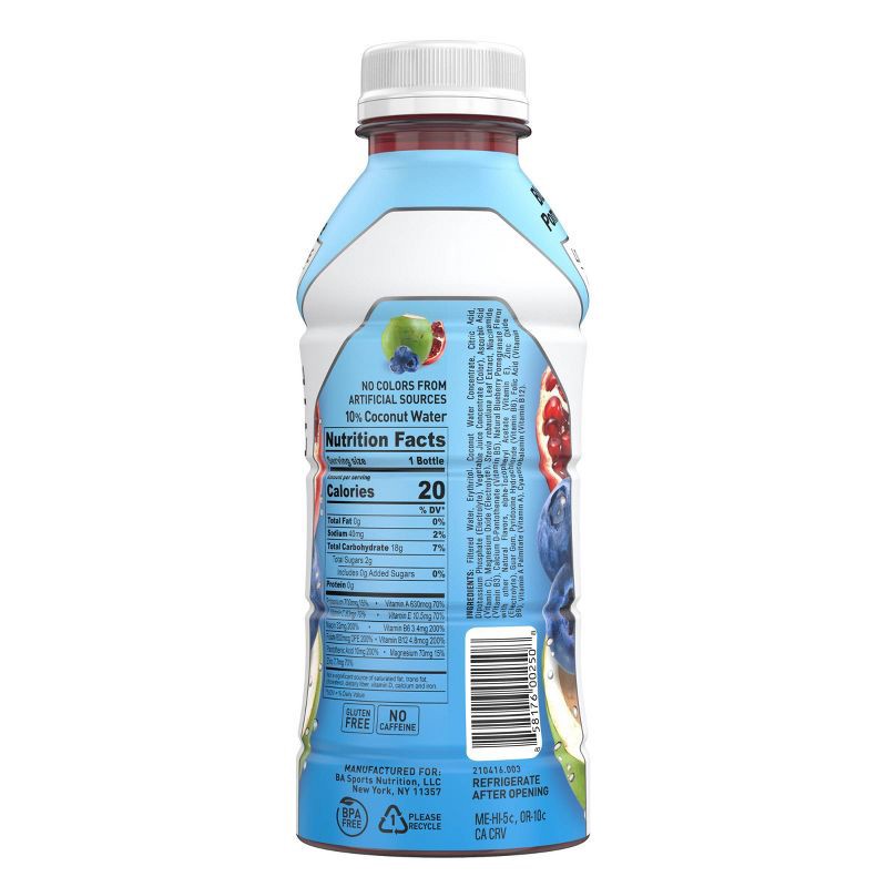 slide 4 of 7, BODYARMOR LYTE Blueberry Pomegranate - 16 fl oz Bottle, 16 fl oz