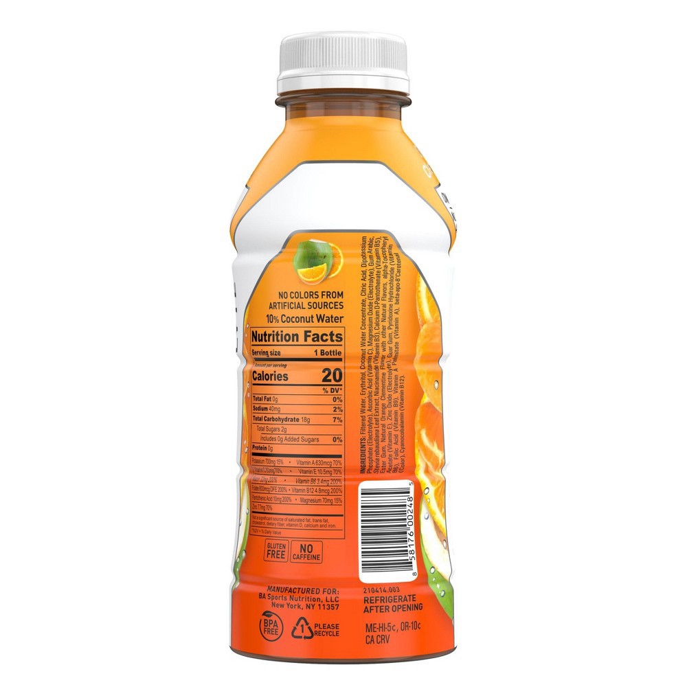 slide 4 of 7, BODYARMOR LYTE Orange Citrus - 16 fl oz Bottle, 16 fl oz