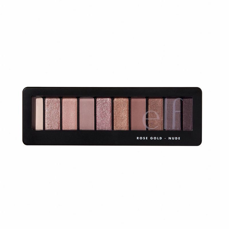 slide 2 of 6, e.l.f. Rose Gold Eyeshadow Palette Nude Rose Gold - 0.49oz, 0.49 oz