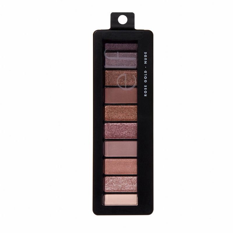 slide 4 of 6, e.l.f. Rose Gold Eyeshadow Palette Nude Rose Gold - 0.49oz, 0.49 oz