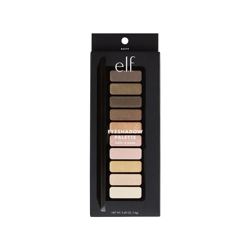 slide 2 of 7, e.l.f. Need It Eyeshadow Palette - Nude - 0.49oz, 0.49 oz