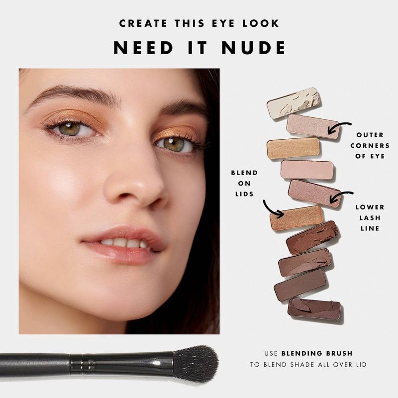 slide 7 of 7, e.l.f. Need It Eyeshadow Palette - Nude - 0.49oz, 0.49 oz