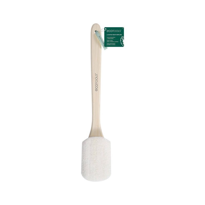 slide 1 of 7, EcoTools Loofah Bath Brush, 1 ct