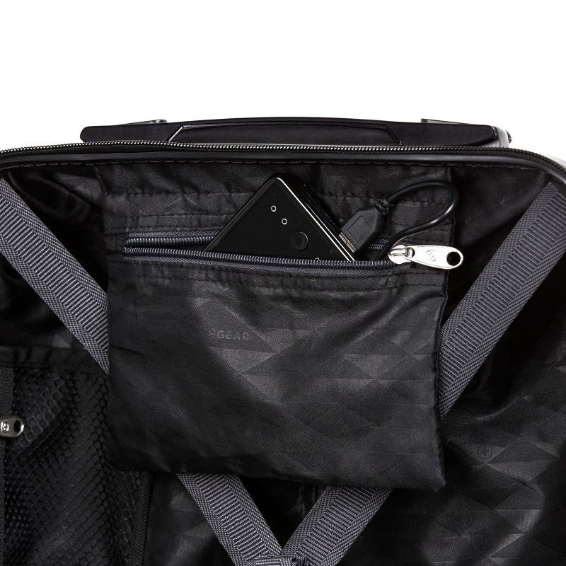 slide 3 of 8, SWISSGEAR Energie Hardside Carry On Spinner Suitcase - Black, 1 ct