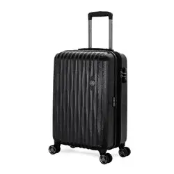 SWISSGEAR Energie Hardside Carry On Spinner Suitcase - Black