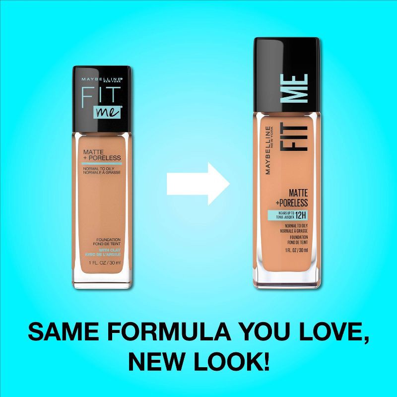 slide 8 of 8, Maybelline Fit Me Matte + Poreless Oil Free Liquid Foundation - 1 fl oz - 118 Light Beige - 1 fl oz, 1 fl oz, 1 fl oz
