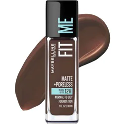 Maybelline Fit Me Matte + Poreless Oil Free Liquid Foundation - 1 fl oz - 380 Espresso - 1 fl oz