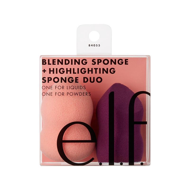 slide 4 of 4, e.l.f. Blending & Highlighting Sponge Duo - 2ct, 2 ct