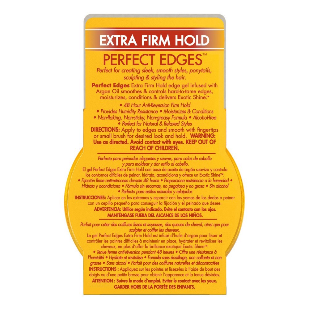 slide 3 of 10, Creme of Nature Argan Oil Perfect Edges Extra Hold - 2.25oz, 2.25 oz