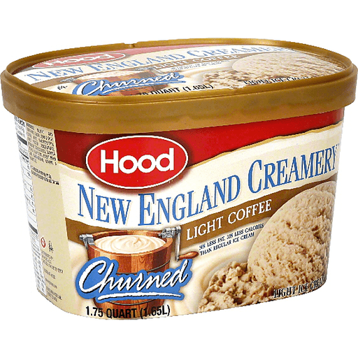 slide 2 of 3, Hood New England Creamery Lt Coffee Ice Cream, 48 oz