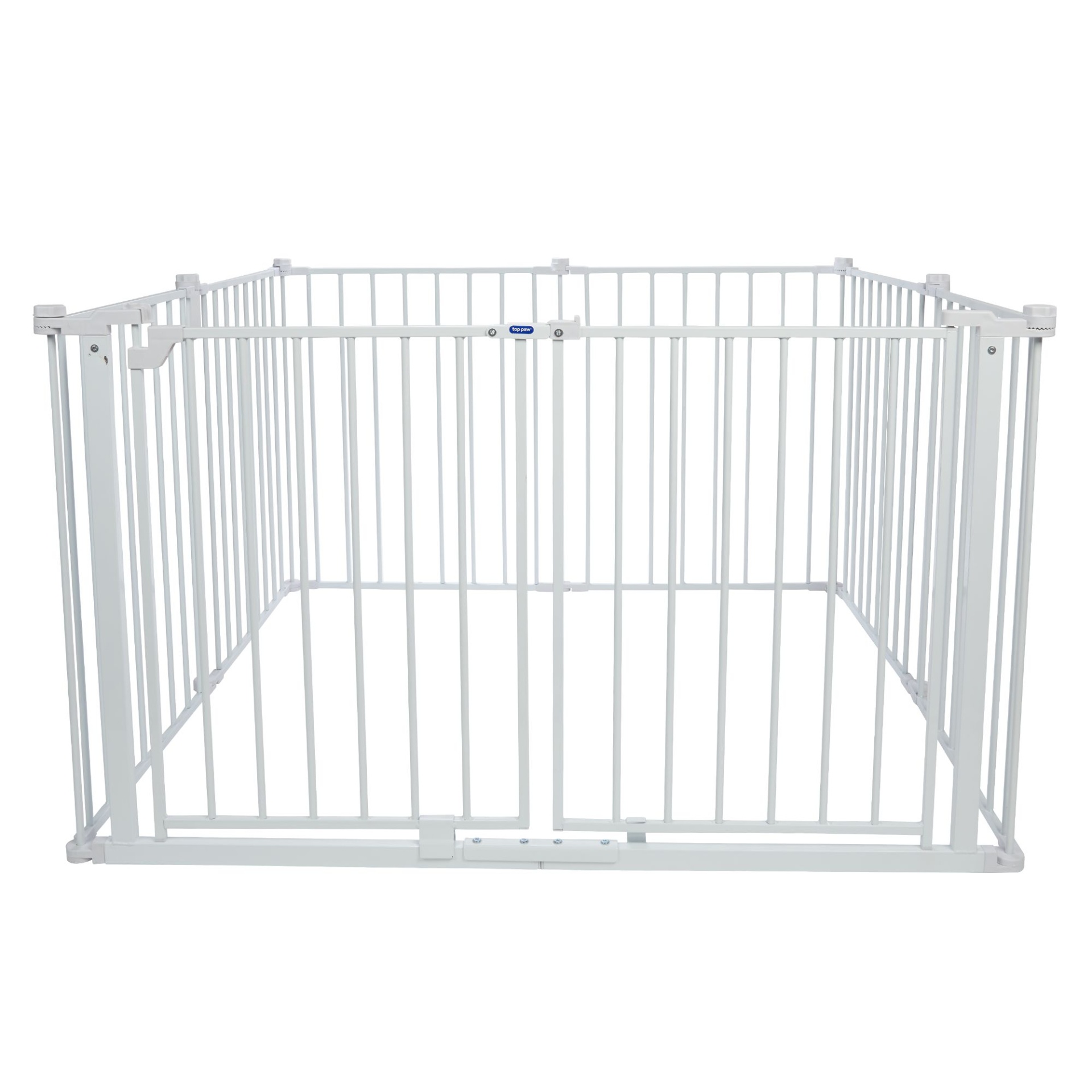 Top Paw 2in1 Double Door Pet Gate & Pen 1 ct Shipt