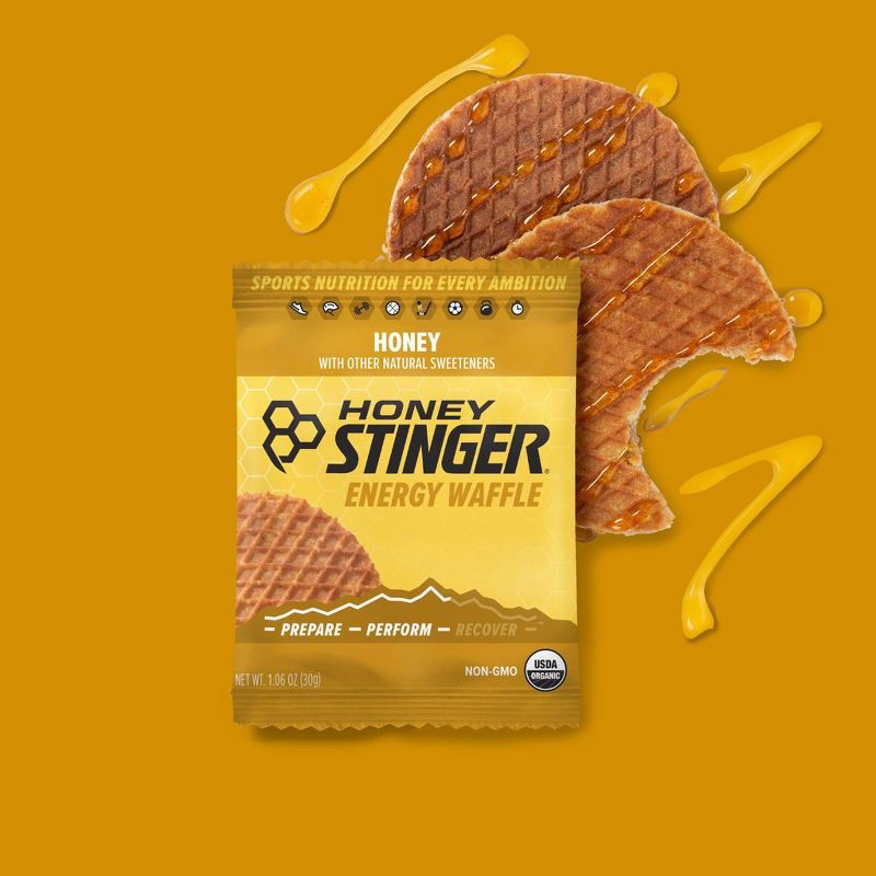 slide 5 of 5, Honey Stinger Organic Honey Energy Waffle - 1pk, 1 ct