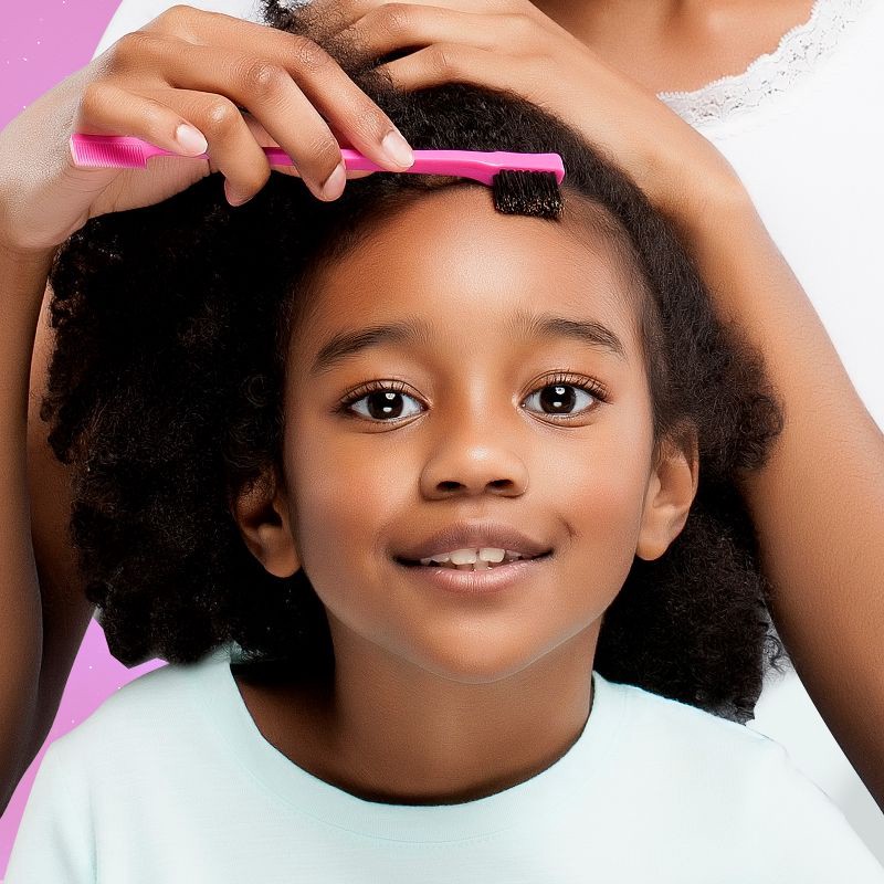 slide 4 of 5, Camryn's BFF Gentle Edges Double-Sided Hair Brush/Comb - Hot Pink, 1 ct