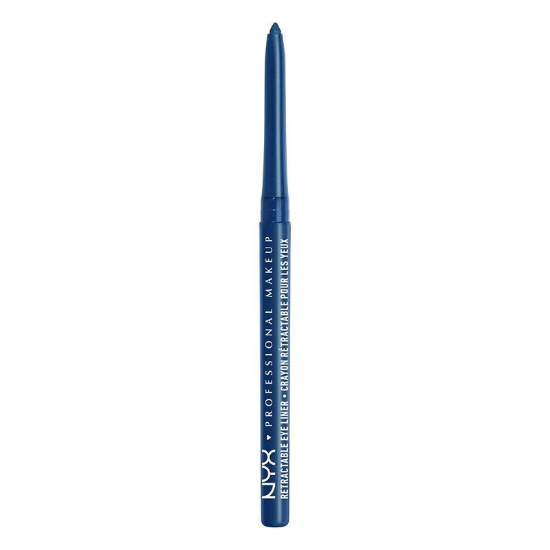 slide 1 of 4, NYX Professional Makeup Retractable Long-lasting Mechanical Eyeliner Pencil - Deep Blue - 0.012oz, 0.012 oz