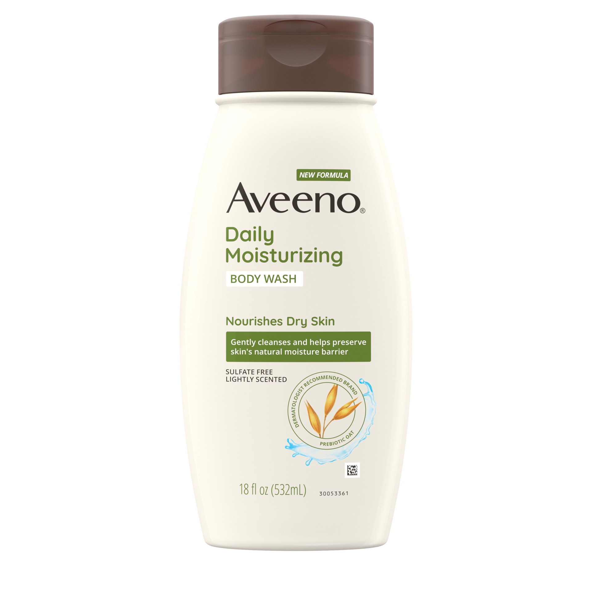 slide 1 of 7, Aveeno Daily Moisturizing Body Wash with Soothing Oat - 18 fl oz, 18 fl oz