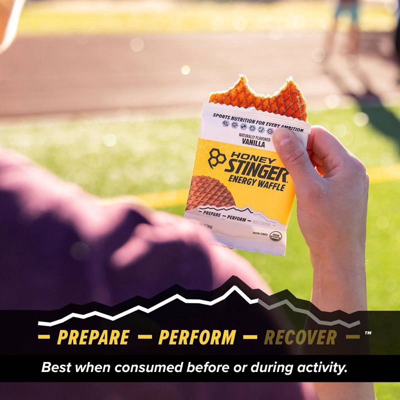 slide 5 of 5, Honey Stinger Vanilla Energy Waffle, 1 ct