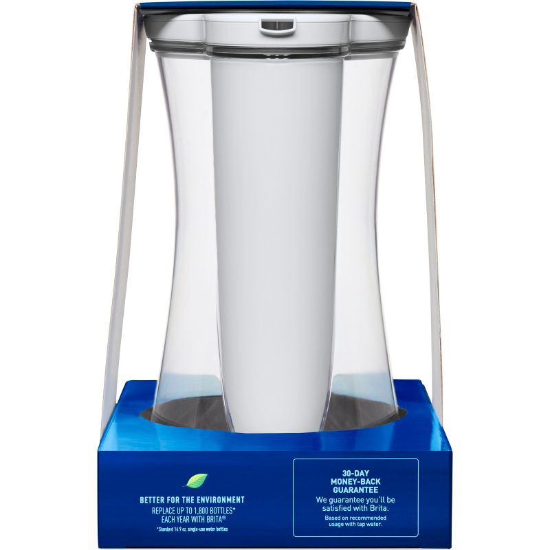 Brita 12-cup Stream Filter As You Pour Water Pitcher With 1 Filter, Cascade  – Ice : Target