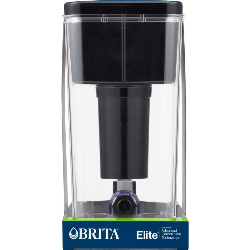 slide 9 of 21, Brita Extra Large 27-Cup UltraMax Filtered Water Dispenser with Filter - Jet Black, 1 ct